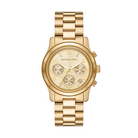 michael kors calgaye airport|Michael Kors Runway Woman Steel 38 Qc 200 .